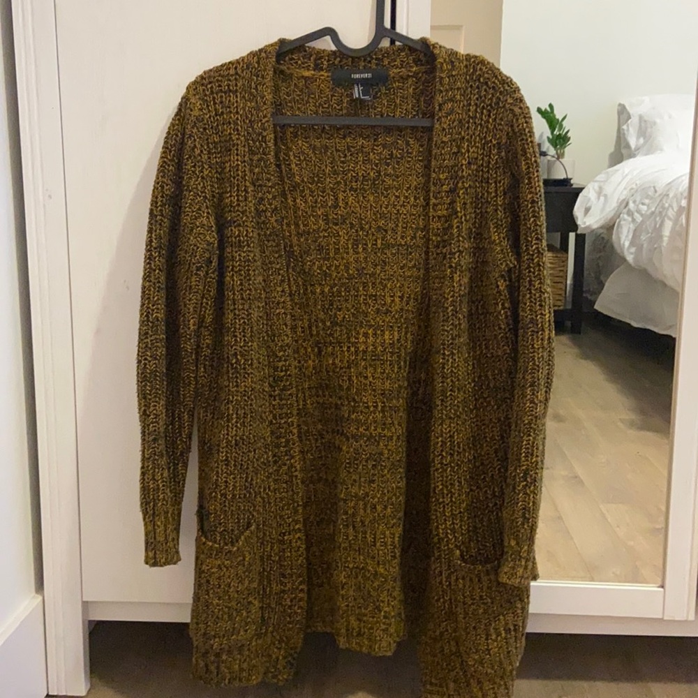 Slouchy Vintage Cardigan Sweater